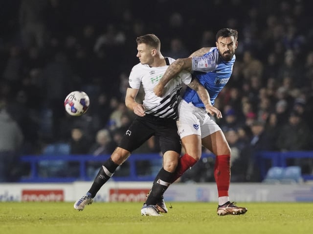 Marlon Pack battles for possession with former Cardiff team-mate James Collins