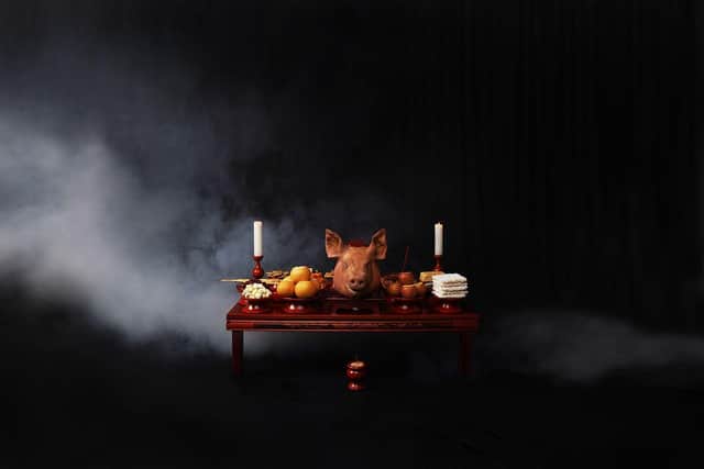 "Ritual" by Juno Seunghui Joo. See at "Cycles of Return" exhibition, Art Space Portsmouth, 20-30 November 2025
