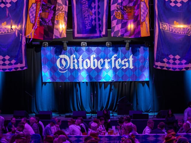 Portsmouth Guildhall played host to this years Oktoberfest event, with hundreds of guests over two sessions and German themed live music.Pictured - Oktoberfest guests enjoying the atmosphere and live musicPhotos by Alex Shute