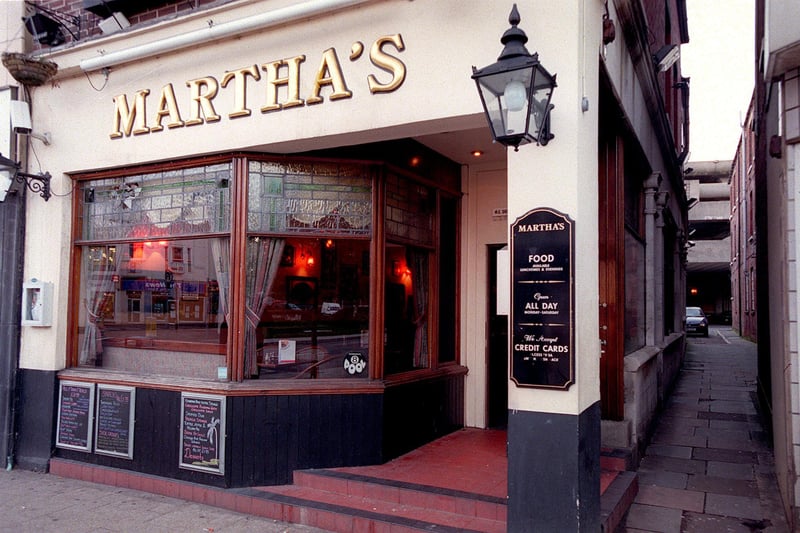Can you remember Martha's in Commercial Road?