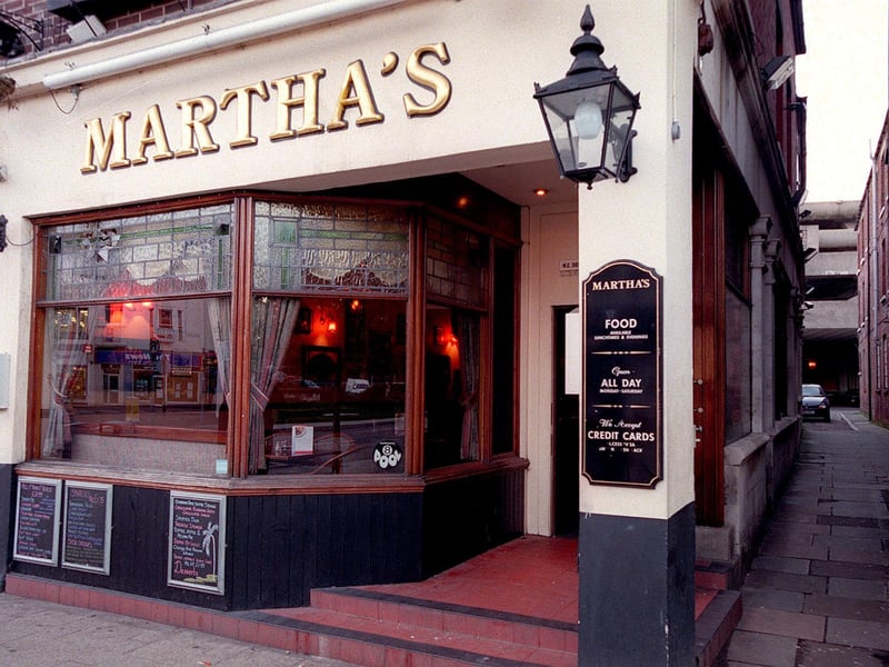 Can you remember Martha's in Commercial Road?