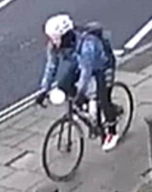 Police want to speak to this man. Pic: Hants police
