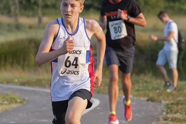 Mackenzie Van Laun of City of Portsmouth AC. Picture: Paul Smith.