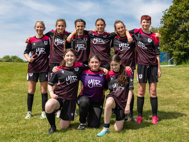 Romsey Lionesses U15s Girls. Picture: Mike Cooter