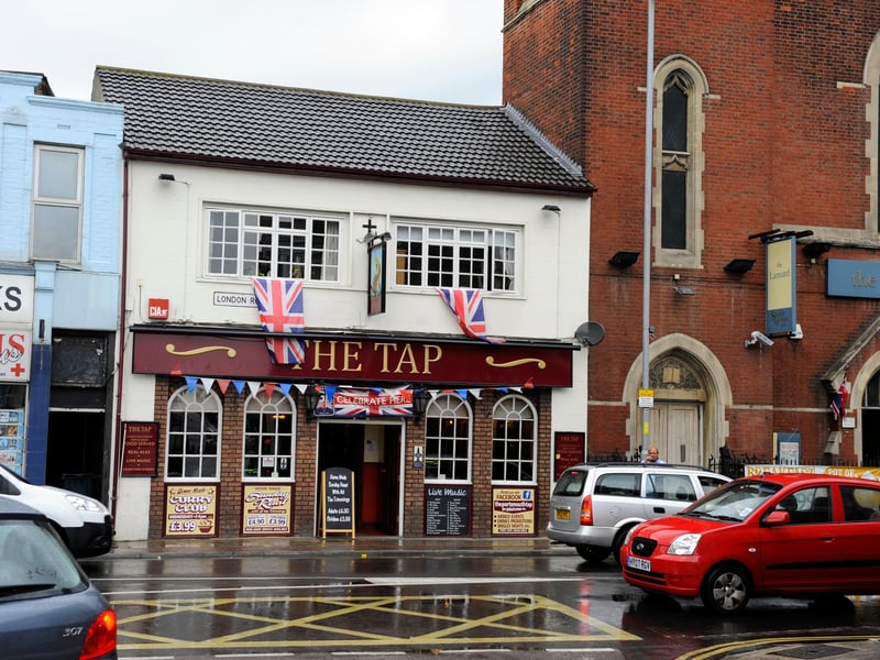 The Tap in London Road, North End has a beer garden.