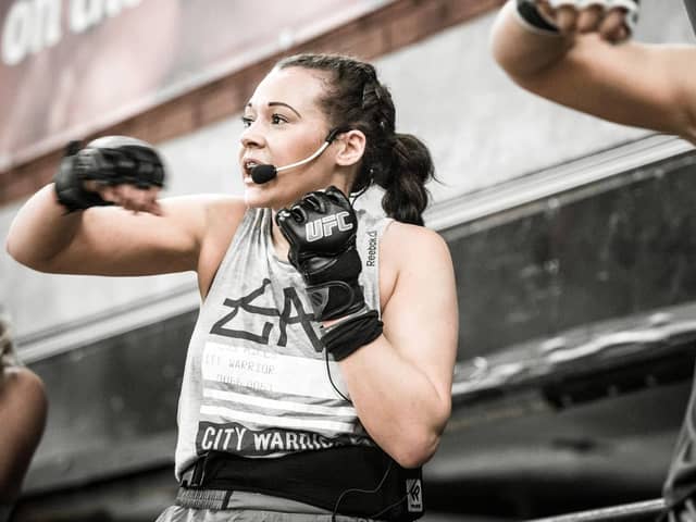 Bianca Brathwaite at a previous Body Combat Marathon. Picture: Soul Perception photography