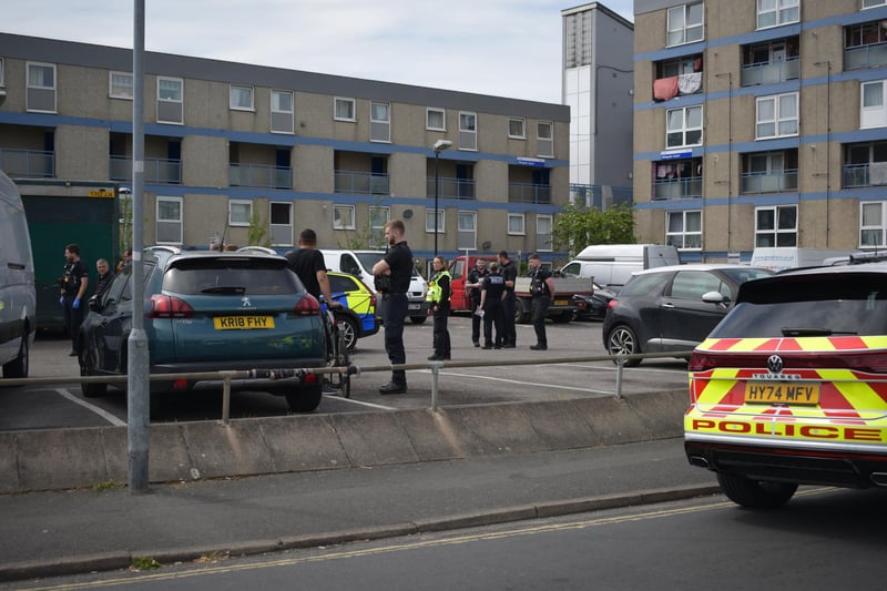 Massive police response to Fratton incident as officer injured and man arrested