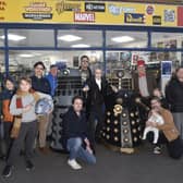 Vanguard Comics in Stoke Road, Gosport, celebrated 60 years of Doctor Who at the shop on Thursday, November 23.

Picture: Sarah Standing (231123-2094)