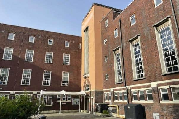 The Nuffield building at the University of Portsmouth which is to be demolished