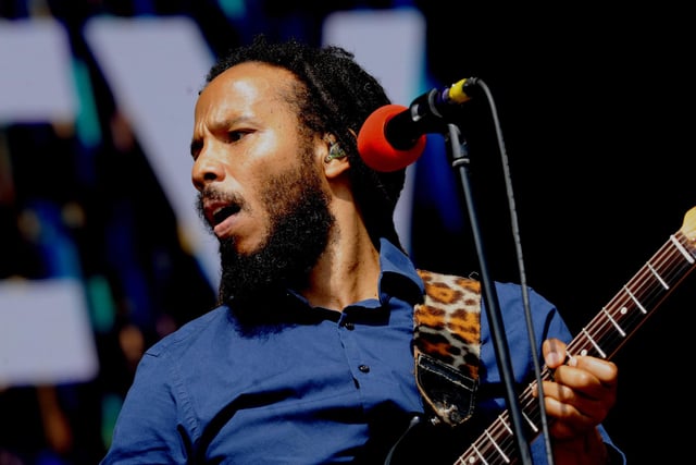 Ziggy Marley was well received by the crowds
Picture: Paul Windsor