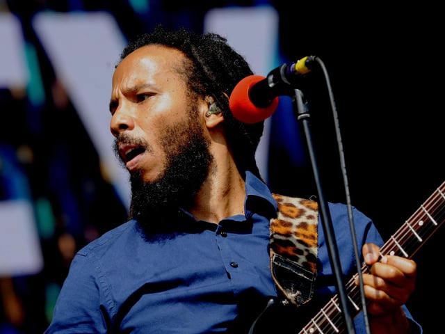 Ziggy Marley was well received by the crowds
Picture: Paul Windsor