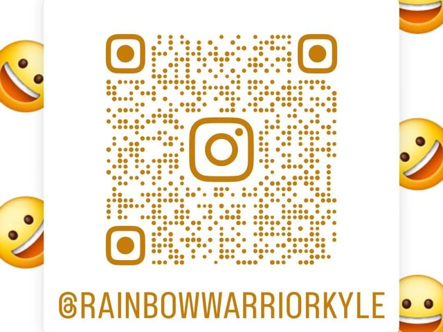 Kyle's Instagram account where he will be sharing more of his journey