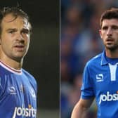 Former Pompey duo Brett Pitman and Danny Hollands will leave Eastleigh this summer.