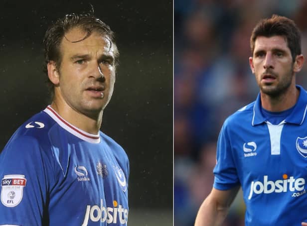 Former Pompey duo Brett Pitman and Danny Hollands will leave Eastleigh this summer.