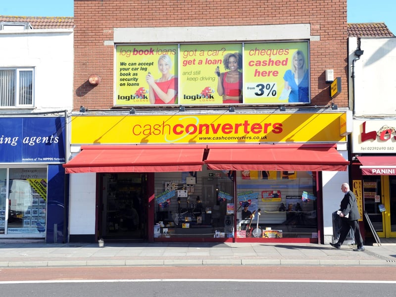 RJ Cash Converters on London Road, North End 2011. Picture: Paul Jacobs 111064-7