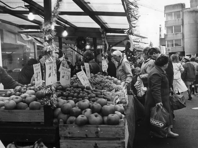 Do you remember picking up your fruit and veg in Charlotte Street?