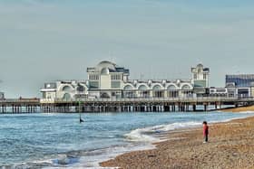 Southsea beach. Picture: Trev Harman