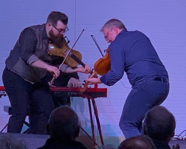 Blazin' Fiddles perform at a previous WemsFest event