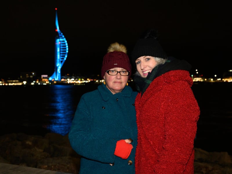 Deryn Martin and organiser of the event Samantha Hope.