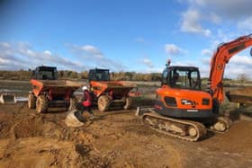 Work on Dunsbury Park in late 2020 Picture: Portsmouth City Council