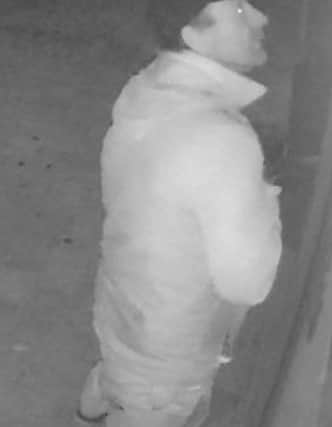 Police want to speak to this man. Pic Hants police