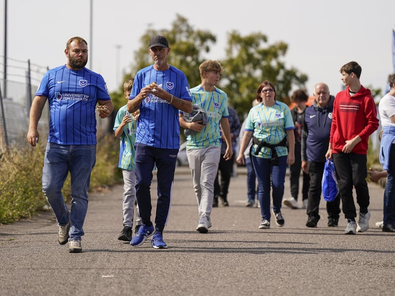 18,046 home fans made the trip to Fratton Park to cheers on John Mousinho's Blues.