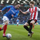 Pompey's Ryan Williams in action against Sunderland. Picture: Joe Pepler