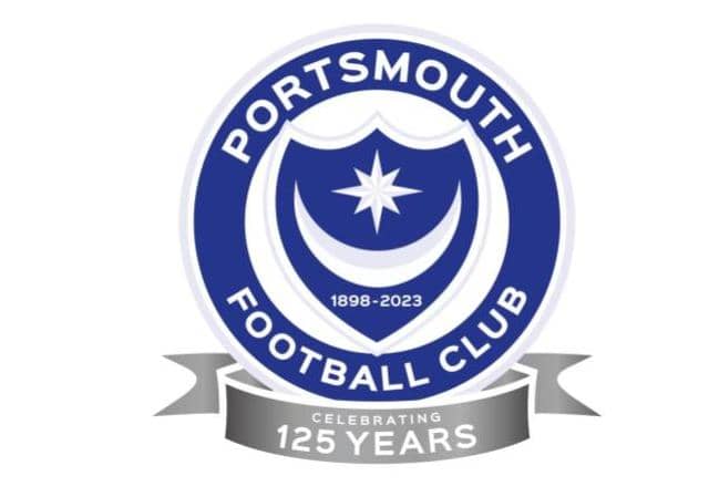 The specifically-commissioned logo to mark Pompey's 125th anniversary.