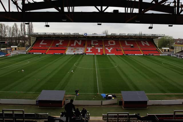 A general view of the Sincil Bank Stadium. Picture: Matthew Lewis/Getty Images