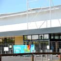 Aldi signage The Pompey Centre retail park in Portsmouth. 

Picture: Sarah Standing