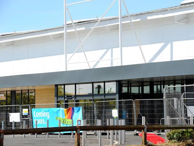 Aldi signage The Pompey Centre retail park in Portsmouth. 

Picture: Sarah Standing