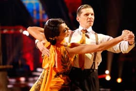 Nigel Harman and Katya Jones performing earlier in this year's Strictly series Picture:  BBC/Guy Levy