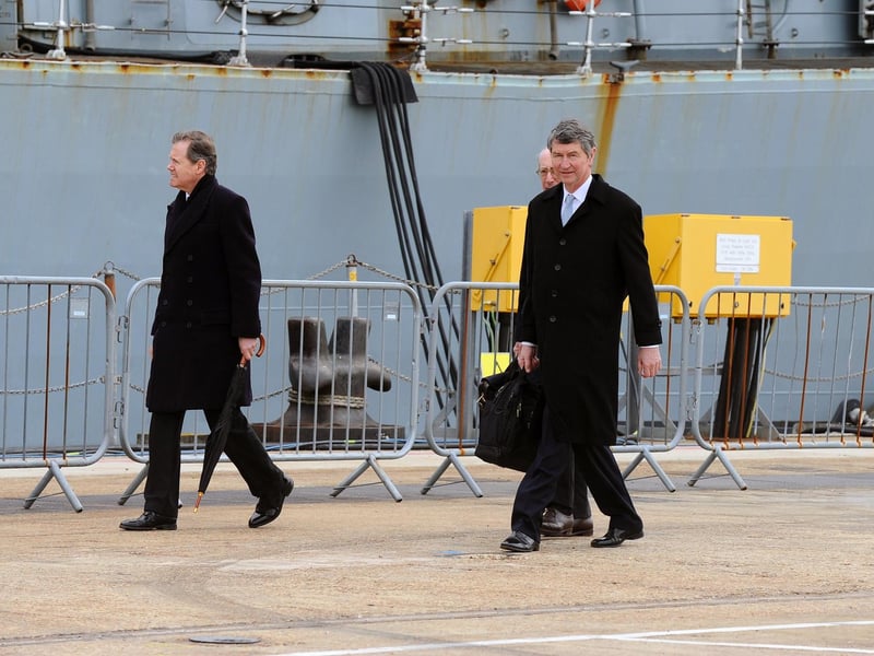HMS Montrose's decommissioning ceremony (170423-)