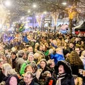 Fareham's Christmas Lights switch-on will be "significantly reduced" due to poor weather. Picture: Keith Woodland.