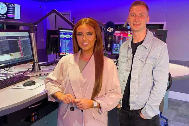 Demi Jones and Dave Goodings