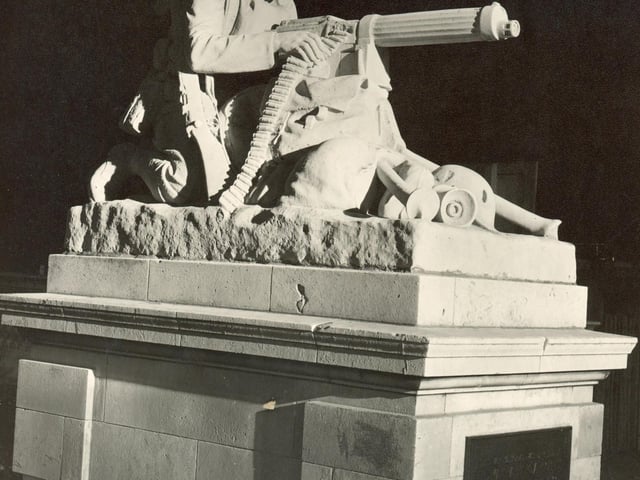 Portsmouth War Memorial, Guildhall Square, Portsmouth in 1953.
Picture: Wright & Logan Photographers