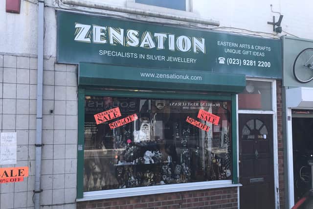 Zensation gift store in 150-152 Albert Road. Picture: Richard Lemmer
