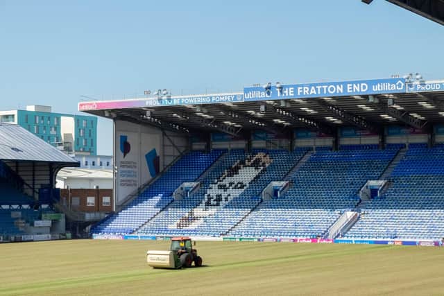 Safe standing is coming to the Fratton End. Picture: Habibur Rahman