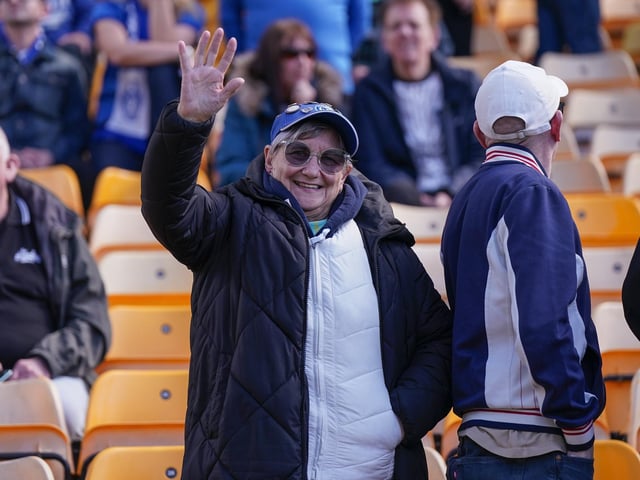 It's great to sees smiles on so many Pompey faces.