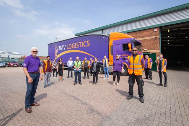 A total of 50 people work for 2mv Logistics in Portsmouth.
Picture: Habibur Rahman