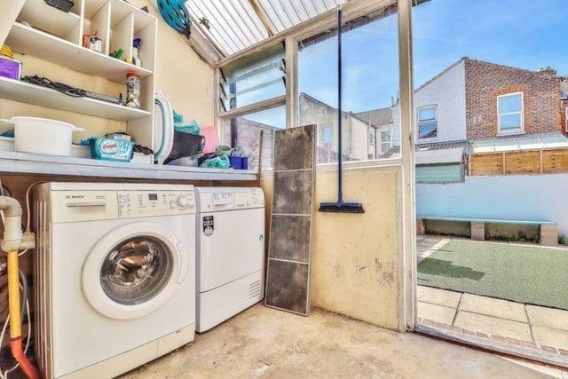 This three bedroom terraced house is on sale for £300,000. It is listed by Lawson Rose, Southsea.