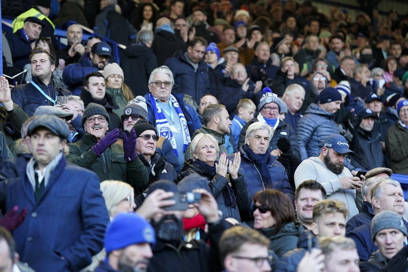 Many Pompey fans were at their defiant best against Blackpool - here's what our photographer Jason Brown captured of the day's events at Fratton Park.