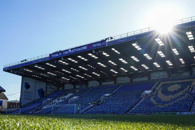 Portsmouth FC have revealed that TotalAV have extended their partnership with the club for a further four years. Pic Jason Brown