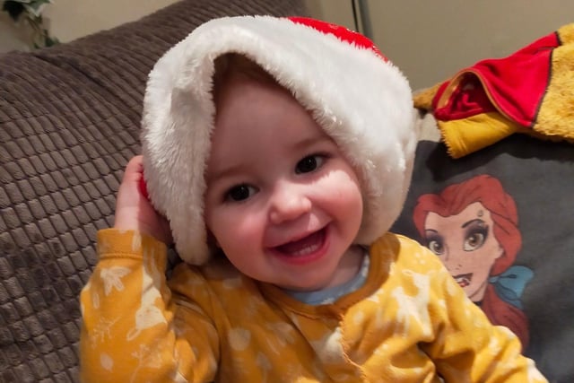 Eleven-month-old Madeleine. Picture: Rebecca Dyer