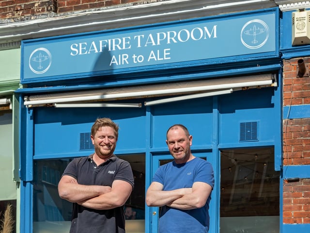 Taproom owners Ken Norish and Chris Clark opened their new Lee-on-the-Solent business on April 7. To contact them, go to their Facebook page on https://www.facebook.com/profile.php?id=100090996667860