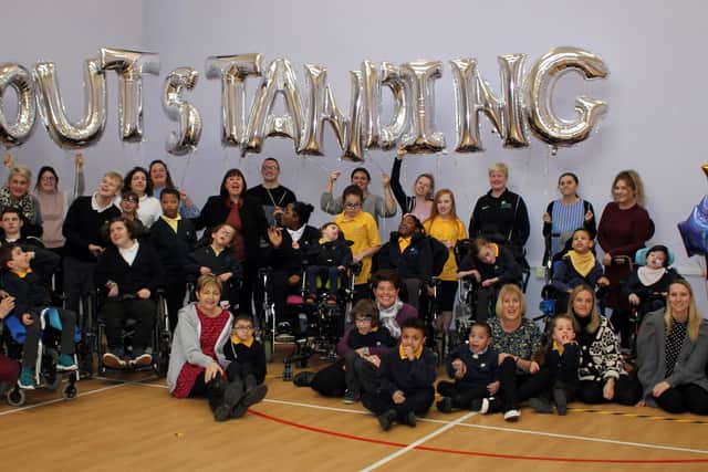 The Mary Rose Academy community celebrates the Ofsted 'outstanding' rating.
