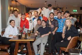 Pictured - Padnell Rovers Football Club before the match started. Photos by Alex Shute
