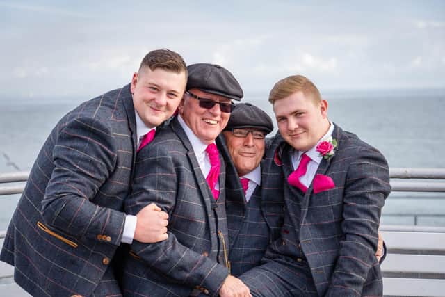 The best men. Picture: Carla Mortimer Photography