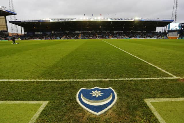 Despite currently undergoing 'essential' maintenance, Pompey still have development plans for Fratton Park's North Stand. Picture: Joe Pepler