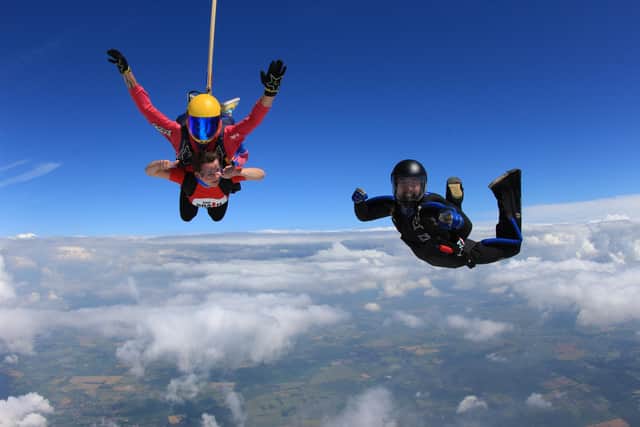Employees at BECG and Cavendish Advocacy completed a 14,000 ft skydive to raise money in aid of The Brain Tumour Charity.